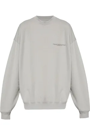 Y-3 Sweatshirt med rund hals og logotryk