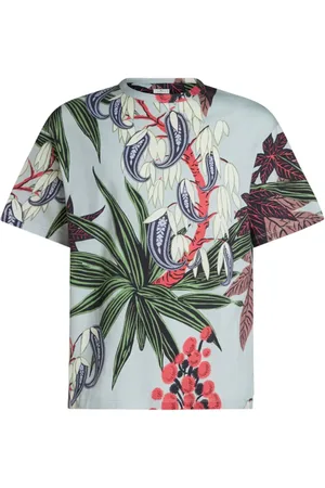 Etro Kortærmet T-shirt med tryk