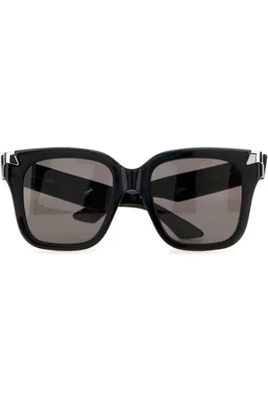 Alexander McQueen Punk solbriller med firkantet stel