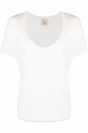 Paula T-shirt med V-hals