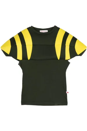 WALTER VAN BEIRENDONCK Saturn T-shirt med colourblocking