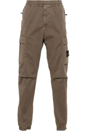 Stone Island Cargo-bukser med kompasmærke