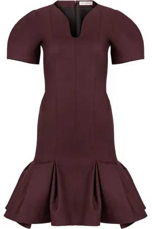 Nina Ricci Kjole med peplum-kant