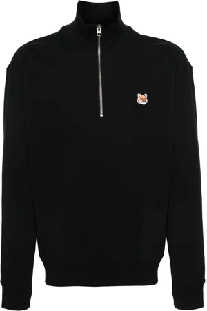 Maison Kitsuné Sweatshirt med rævehoved