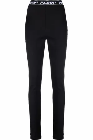 Philipp Plein Leggings med logobånd i taljen