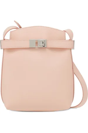 Salvatore Ferragamo Hug mobilholder i læder