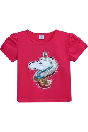 Mimi Tutu T-shirt med enhjørningeapplikation