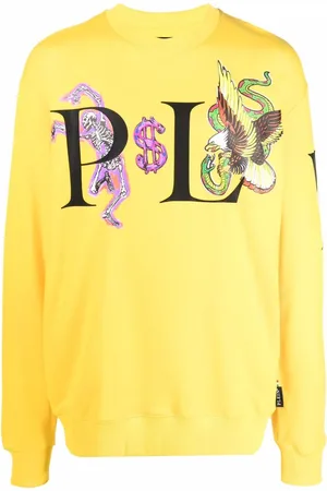 Philipp Plein Sweatshirt med grafisk tryk