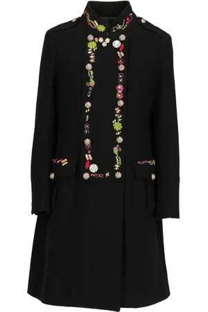 Moschino Frakke med blomstret broderi fra 2000