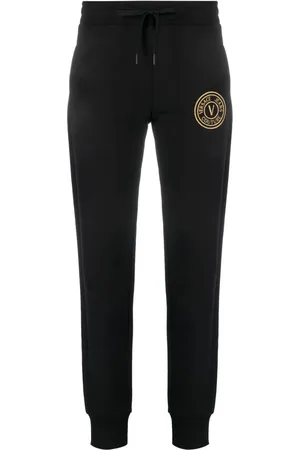VERSACE Joggingbukser med V-emblem