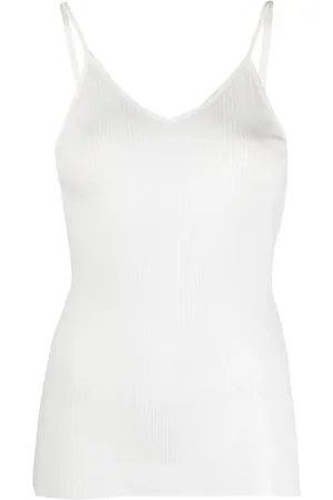 Khaite Halvgennemsigtig Mona tanktop