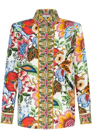 Etro Skjorte med blomstertryk