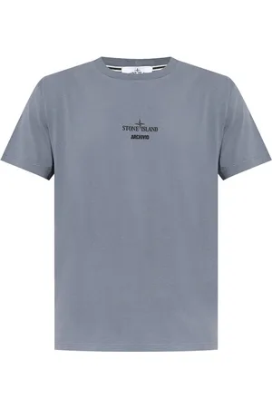 Stone Island T-shirt med logotryk