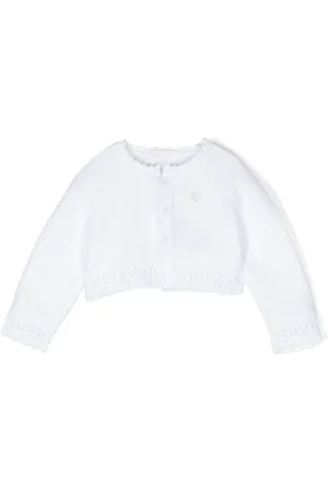 PATACHOU Cardigan med takket kant