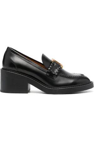 Chloé 60 mm Marcie loafers i læder