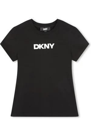 DKNY T-shirt med logotryk