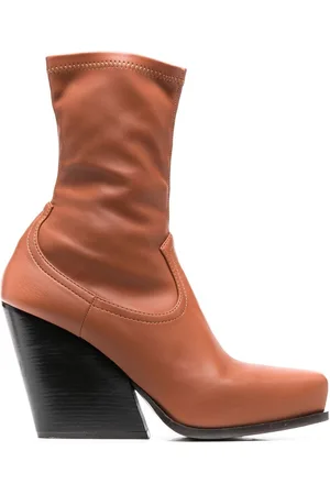 Stella McCartney Cowboy ankelstøvler i strækbart stof