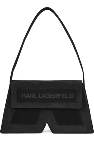 Karl Lagerfeld IKON K-skuldertaske i læder