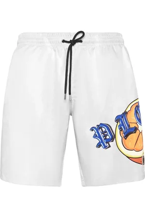 Philipp Plein Badeshorts med logotryk