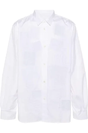 JUNYA WATANABE Skjorte med patchwork-detalje