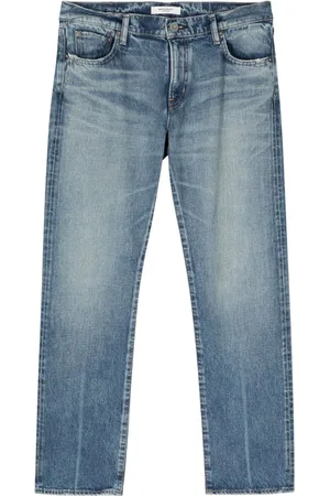 Moussy Jeans med lige ben og lav talje