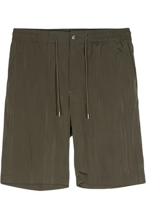MAN ON THE BOON. Plisserede shorts med snoretræk