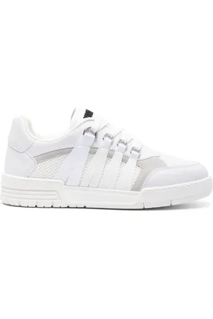 Moschino Sneakers med paneler og blondedetalje