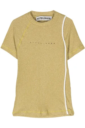 OTTOLINGER Top i lurex med logotryk