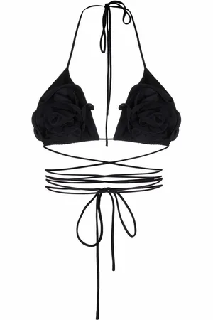 MAGDA BUTRYM Bikinitop med blomstret effekt