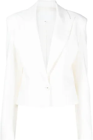 Costarellos Cropped enkeltradet blazer
