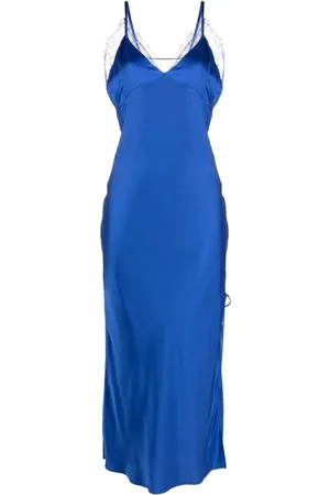 Patrizia Pepe Slip-kjole i satin