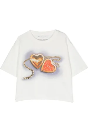 Stella McCartney T-shirt med grafisk tryk