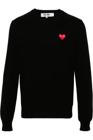 Comme des Garçons Trøje med hjertemærke