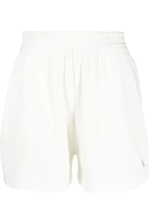 Calvin Klein Vaffel-shorts med broderet logo