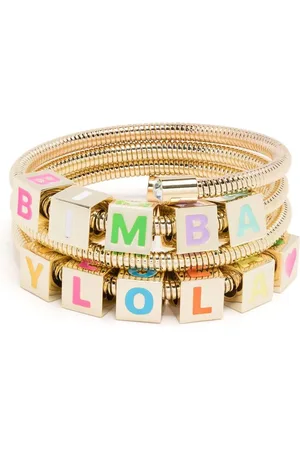 Bimba y Lola Armbånd med coil-kæde og logo