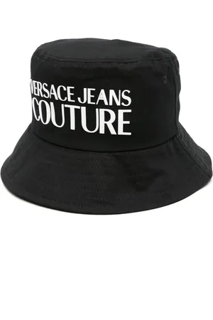 VERSACE Bøllehat med gummi-logo