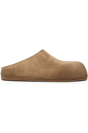 MARSÈLL Grande mules i ruskind