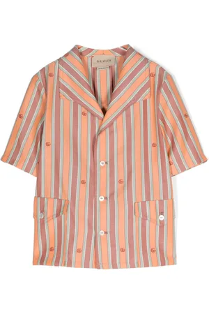 Gucci Skjorte med jacquard-logo