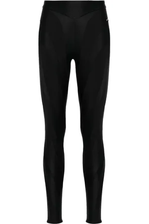MUGLER Spiral leggings med paneler