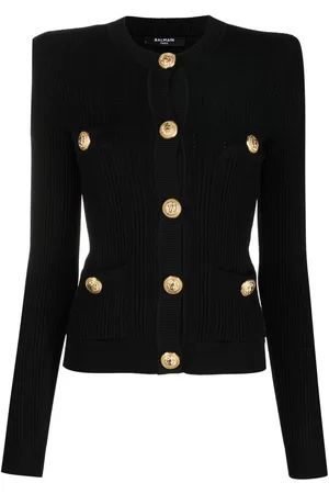 Balmain Strikket top med knapper