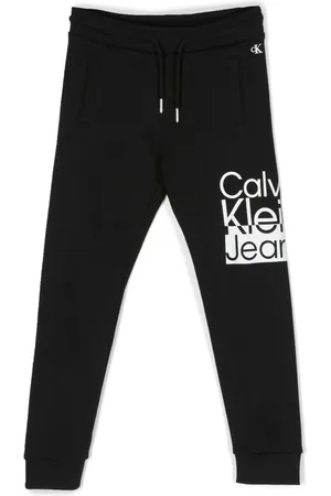 Calvin Klein Joggingbukser med logotryk og snoretræk