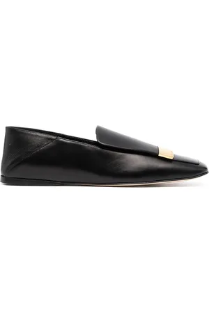Sergio Rossi Loafers med firkantet tå