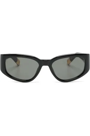 Jacquemus Les Lunettes Gala solbriller med sommerfugl-stel