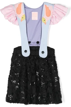 Wauw Capow by Bangbang Turtle Doves overall-kjole