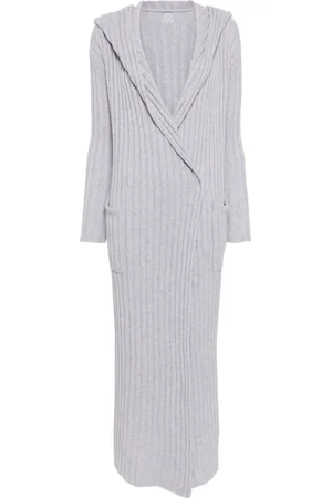 Teddy Cashmere Cardigan i kraftig strik