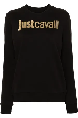 Roberto Cavalli Sweatshirt med logotryk