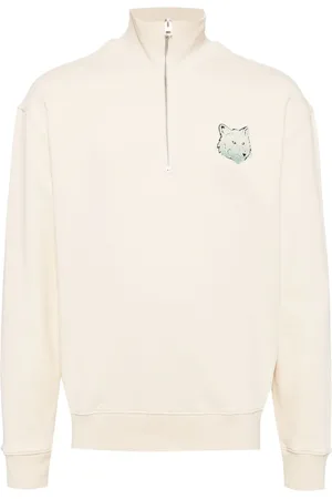Maison Kitsuné Sweatshirt med rævemotiv