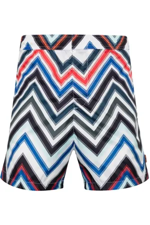 Missoni Badebukser med zigzagmønster