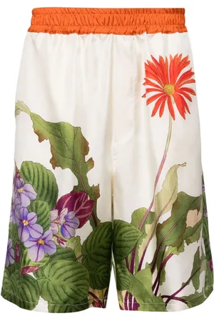 PIERRE-LOUIS MASCIA Blomstrede Bermuda-shorts