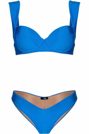 Noire Swimwear Bikinisæt med skinnende finish